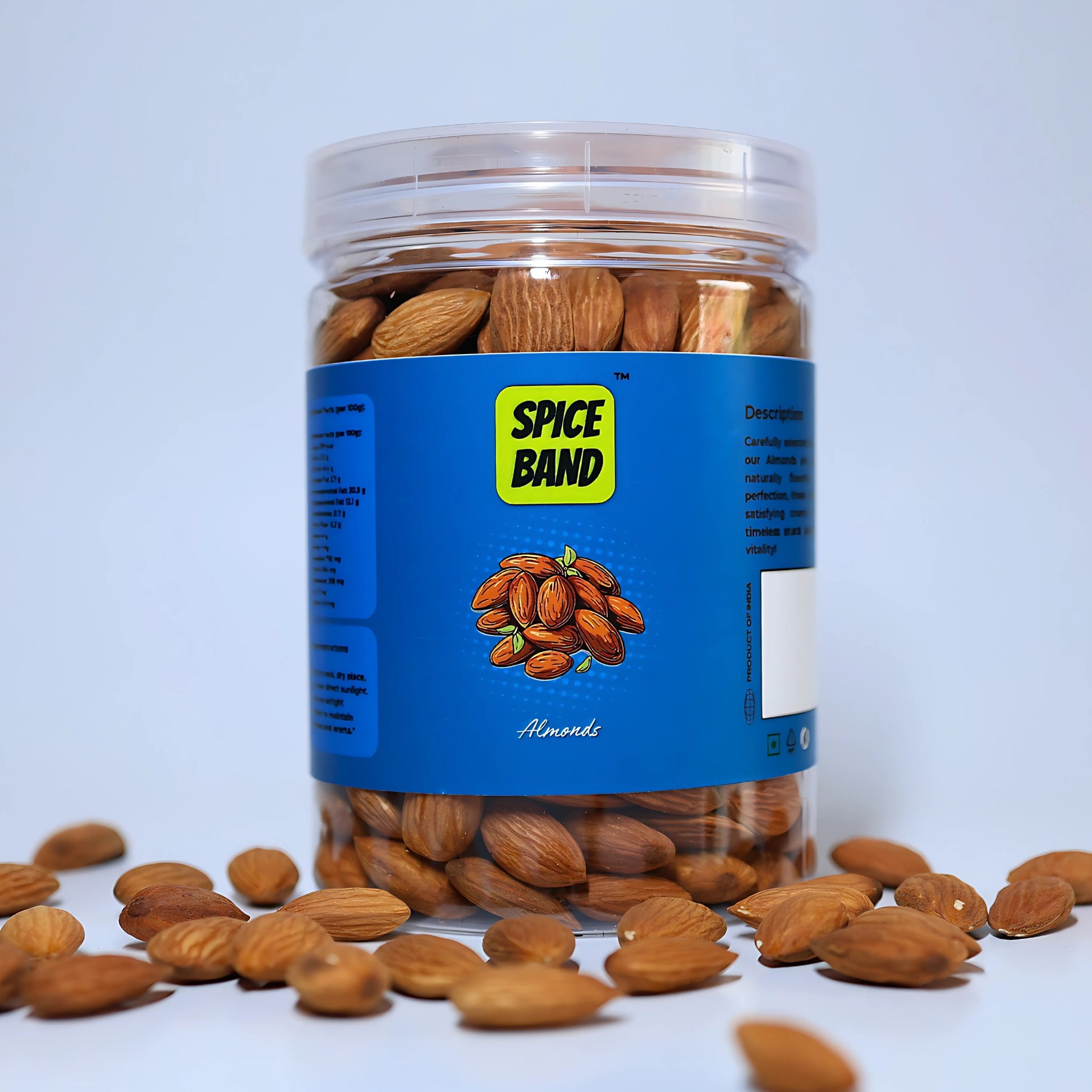Almonds – Raw, Premium Grade & Nutrient-Rich