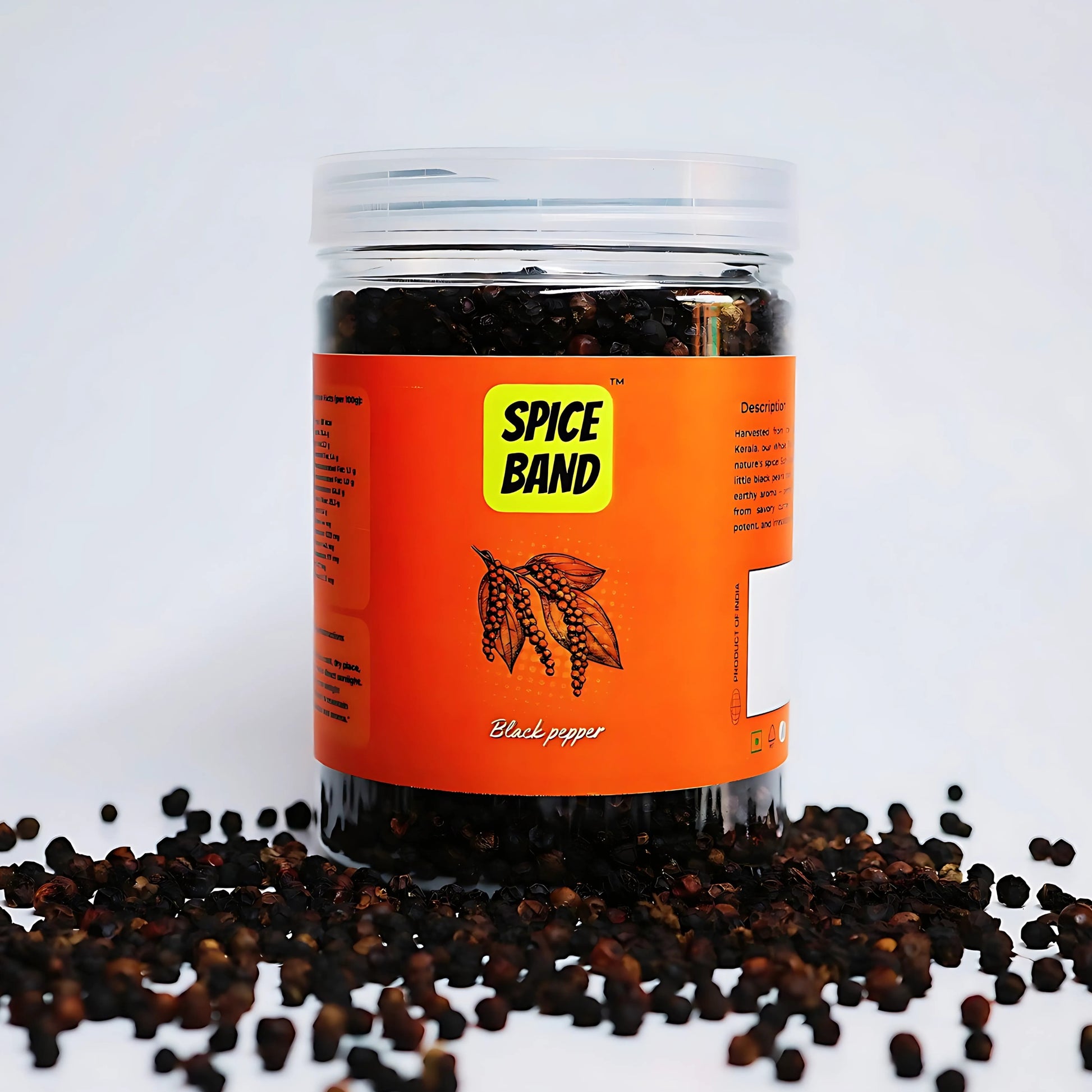 SpiceBand Combo – Cardamom 125g, Black Pepper 200g, Cloves 150g
